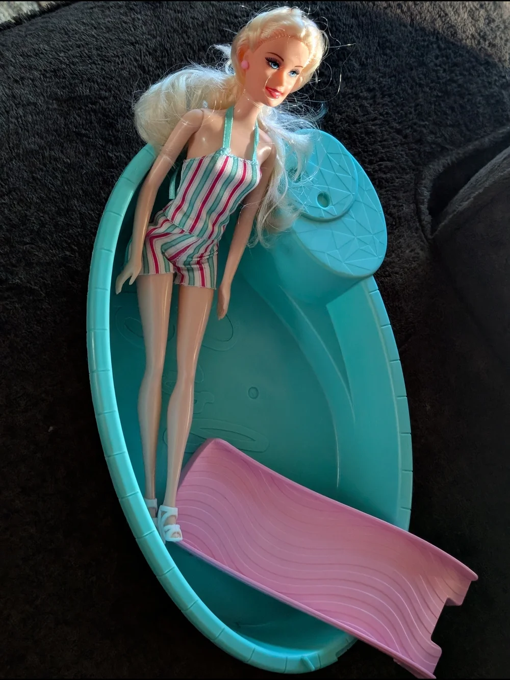 Barbie branded aqua